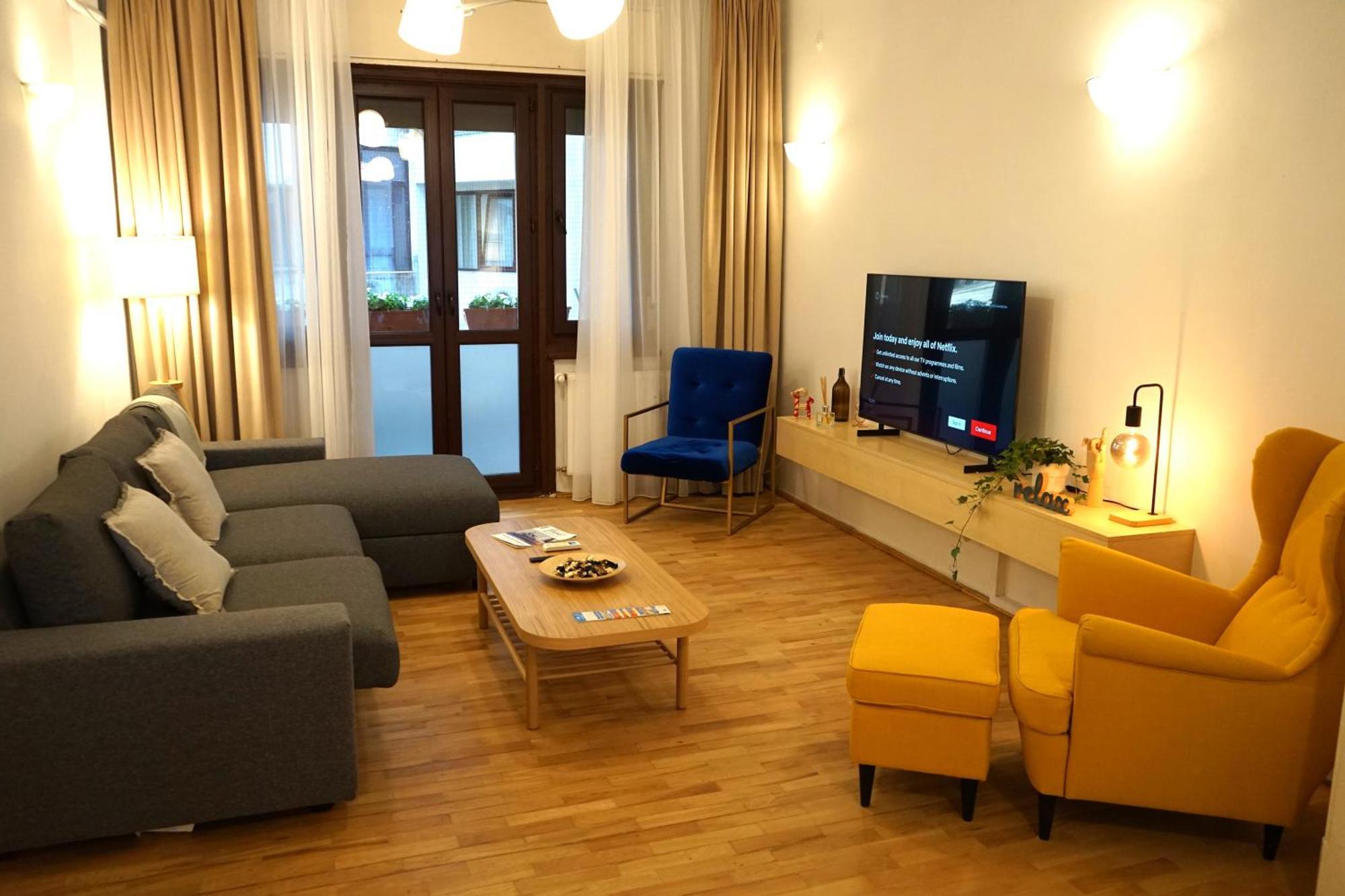 Spacious 3Br, 2Bt With 5 Balconies Bukareszt Zewnętrze zdjęcie